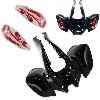 Carena anteriore per Quad 200cc + Adesivi, Ricambi Quad cinesi 200cc