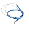 Cavo freno anteriore Tuning (35cm, Blu), Ricambi Racing mini ZPF