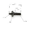 Pignone rinforzato 8 denti passo piccolo (tipo B), Ricambi Racing mini ZPF