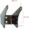 Supporto motore per Quad Shineray 200cc STIIE , Ricambi Shineray 200STIIE e STIIEB