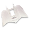 Carena posteriore per Quad Shineray 250cc ST-9C - BIANCO, Pezzi Quad Shineray 250 ST9C