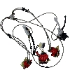 Kit completo freni idraulici per Quad Shineray 250cc ST-9C, Pezzi Quad Shineray 250 ST9C