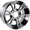 Cerchio posteriore in alluminio per quad Shineray 350cc (XY350ST-2E), Ricambi Quad Shineray 350cc
