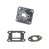 Pipa immissione in alluminio per carburatore Alta Pressione, Ricambi pocket supermoto