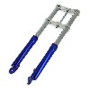 Forcella per mini moto Supermotard blu, Ricambi pocket supermoto