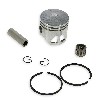 Kit Pistone Racing 44 mm Perno di 10mm (2 finestre), Ricambi pocket supermoto