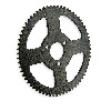 Corona rinforzata a 66 denti passo piccolo supermotard, Ricambi pocket supermoto