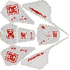 Kit decorazioni 3M per Yamaha PW80 - Tipo 4, ricambi YAMAHA PW80