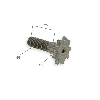 Pignone rinforzato 9 denti a passo Americano (passo piccolo), Ricambi mini quad