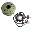 Statore + volano magnetico per scooter cinesi 50cc, 4 tempi, Parti di scooter cinesi