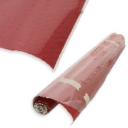 Wrap roll autoadesivo in finto carbonio per Pocket Nitro (Rosso)