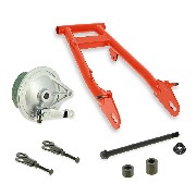 Kit completo Braccio oscillante per Skyteam ACE - Rosso ((Ø15)
