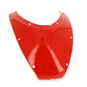 Piccola carenatura anteriore per mini Bike rossa