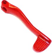 Pedale accensione tuning per scooter cinese 50cc e 125cc GY6 (Rosso)