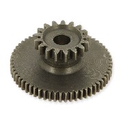 Doppio pignone per motorino di avviamento per Shineray 250cc ST-9E-STIXE (17 denti)