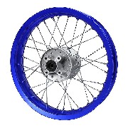 Cerchio posteriore per Pit Bike 12'' (tipo 1, blu)