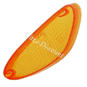 Coperchio per indicatore di direzione anteriore sinistro per Scooter Baotian BT49QT-9 (arancione)