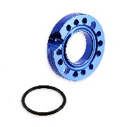 Adattatore Pipa di immissione per Pit Bike da 125cc - 160cc (Blu, 26mm)