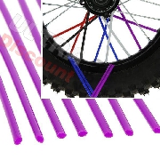 Copertura de raggi per dirt bike (12) - VIOLETTO