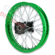 Cerchio 14'' posteriore per Pit Bike AGB30 (verde, tipo 4)