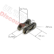 Attacco rapido per Pit Bike (H420, 13mm)