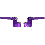 Bracci manubrio Tuning per mini moto (tipo 3, viola)