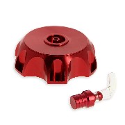 Tappo per serbatoio benzina per Quad Bashan 200 cc (Rosso, BS200S-3)