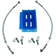 Radiatore olio per Dax (tipo 1, blu)
