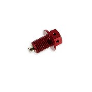 Tappo spurgo magnetico per Dax 50cc - 125cc (rosso)