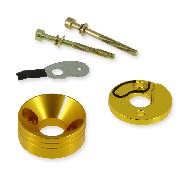 Adattatore per filtro aria di 30 mm + starter integrato (Oro)