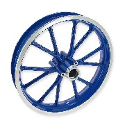 Cerchio posteriore Blu per mini moto cross (10'', tipo 2)