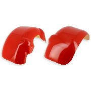 Parafango posteriore per Quad 250F3 rosso