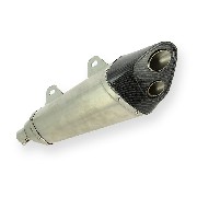 Silenziatore di scarico sinistra per Spy Racing 350cc F3