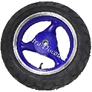 Ruota posteriore completa per Scooter Jonway (blu)