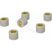 Lotto di 6 rulli per variatore per scooter 250cc (20g)