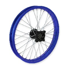 Cerchio anteriore 17'' per Pit Bike AGB30 (blu)