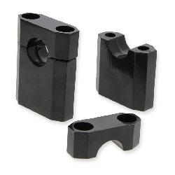 Supporto manubrio per Dirt Bike (nero), Ricambi Pit Bike