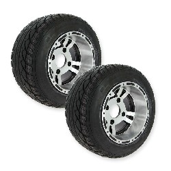 Lotto di 2 ruote posteriori per Ricambi Shineray 350cc