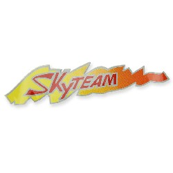 Adesivo SkyTeam per Skymax (giallo-arancio-rosso)