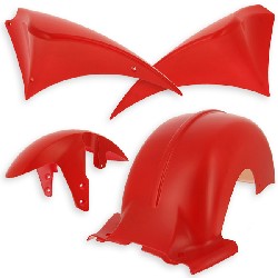 Carena per Citycoco Shopper Rosso opaco
