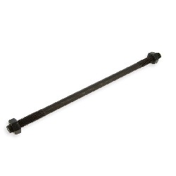 Asse ruota posteriore 10x230mm + dadi passi americani per mini moto, Ricambi Mini Moto