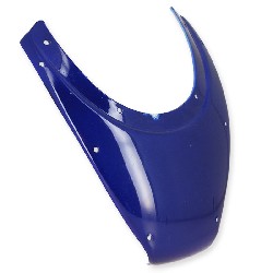 Piccola carenatura anteriore per mini Bike blu
