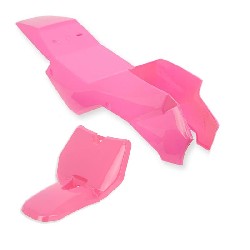 Carena mini supermotard rosa - Tipo 2, Ricambi pocket supermoto