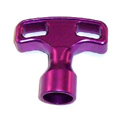 Manopola per avviamento a strappo di colore viola