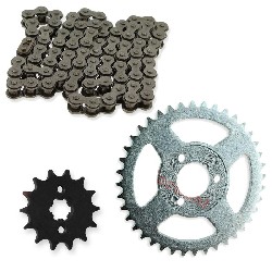 Kit di trasmissione: catena + pignone + ruota dentata per Skymini 8 pollici ST50-8/8A