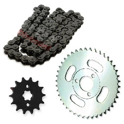 Kit di trasmissione: catena + pignone + ruota dentata per Skymini 10 pollici ST50-8/8A