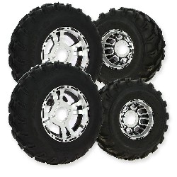 Lotto di 4 ruote per Quad Shineray  250cc STXE, Ricambi Shineray 250 STXE