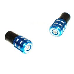 Tappi manubrio Blu (tipo 4), Ricambi Pocket Blata MT4