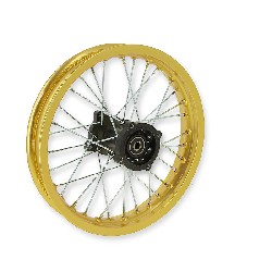 Cerchio 14'' posteriore per Pit Bike AGB30 (oro, tipo 4)