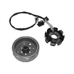 Statore + volano magnetico per scooter Baotian BT49QT-11